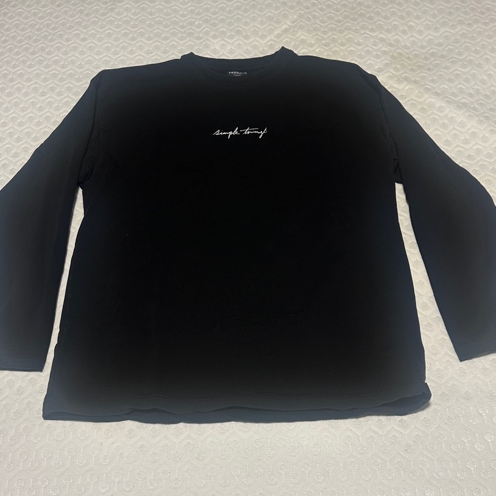 YoungLA Black 'Simple Things' Long Sleeve Tee